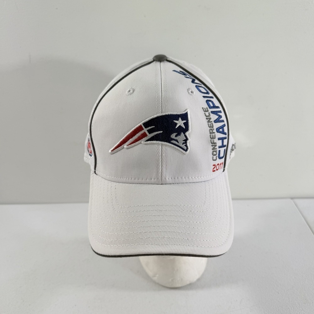 New England Patriots Reebok 2011 Conference Champions‎ Super Bowl XLVI Hat OSFA